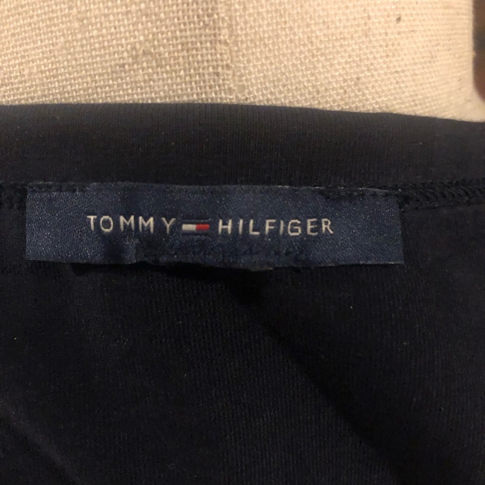 Tommy Hilfiger Navy Tank with Blue & White Floral Skirt - Picture 4 of 4